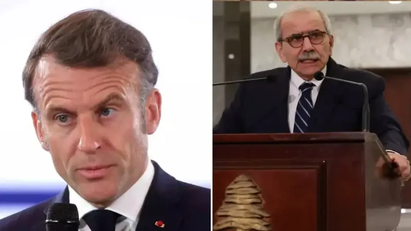 Fransa Cumhurbaşkanı Macron Lübnan Başbakanı Selam ile Paris’te görüştü