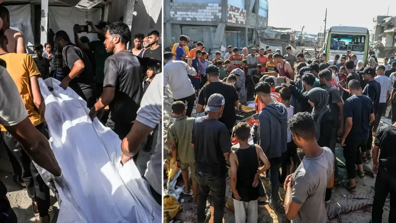 Gazze’de can kaybı 72 bin 135’e yükseldi