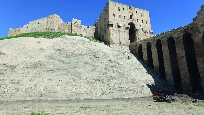 Halep Kalesi tertemiz