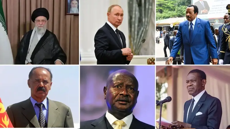 Hamaney’in ölümü en uzun görev yapan liderleri gündeme getirdi: Listenin başında Paul Biya sonunda Putin var