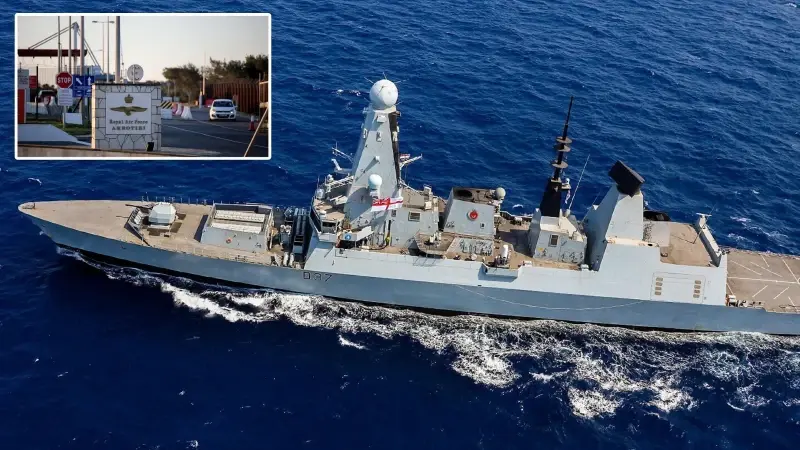 İngilizler telaşa kapıldı: İran füzeleri sonrası savaş gemisi Kıbrıs’a gidiyor