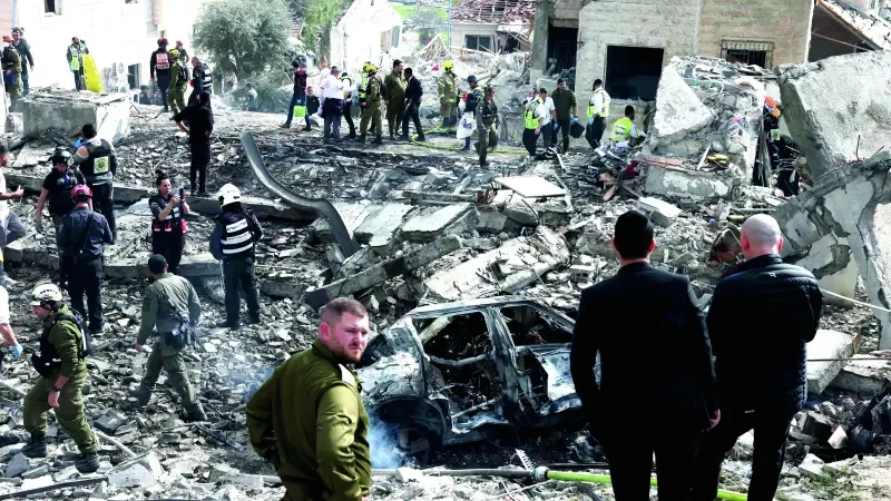 İran füzesi Beyt Şemeş’i yıktı