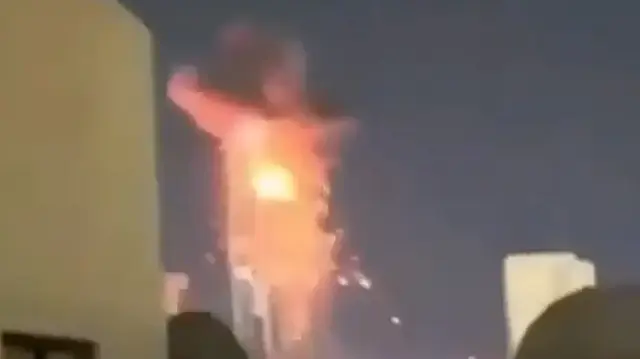 İran İHA’sı Dubai’deki ABD’li Citibank şubesine isabet etti: Patlama anı kamerada