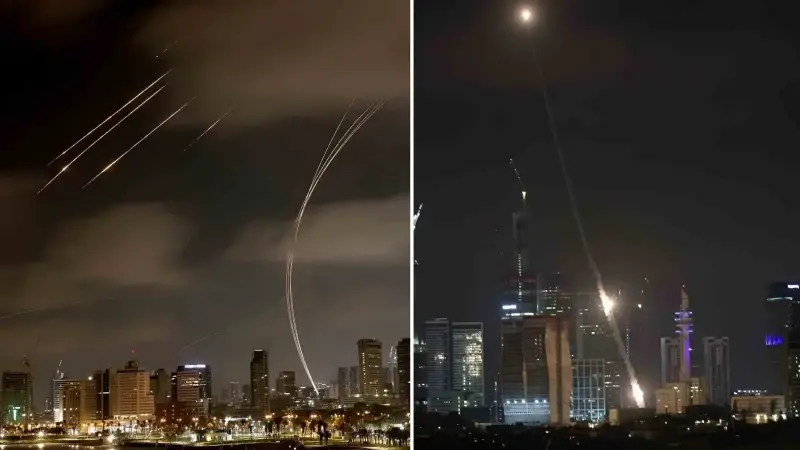 İran’dan İsrail’e yönelik yeni füze saldırıları