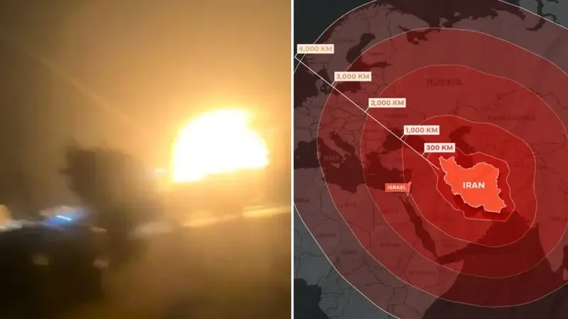 İran’ın 4 bin km’lik füzesi İsrail’i panikletti: Harita yayınlayıp Avrupa’dan yardım dilendiler