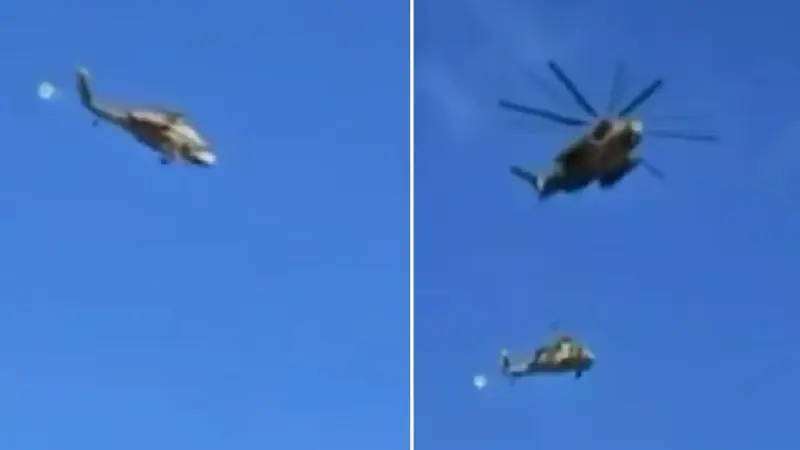 İsrail ordusuna ait helikopter yere çakıldı