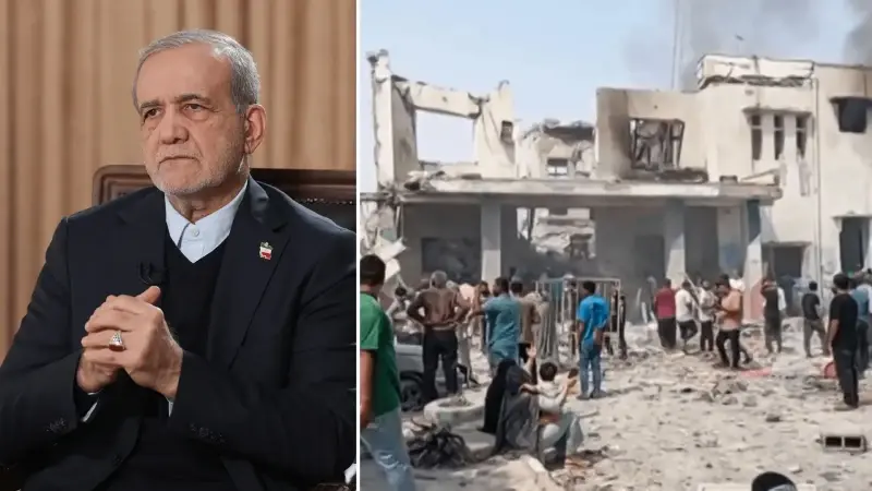 İsrail’in İran’da bir ilkokula düzenlediği saldırı sonrası Pezeşkiyan’dan açıklama: Kara bir sayfa daha