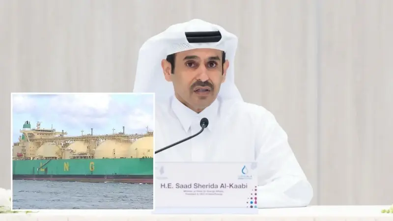 Katar Enerji Bakanı Saad el-Kaabi: LNG ihracat kapasitemiz yüzde 17 düştü