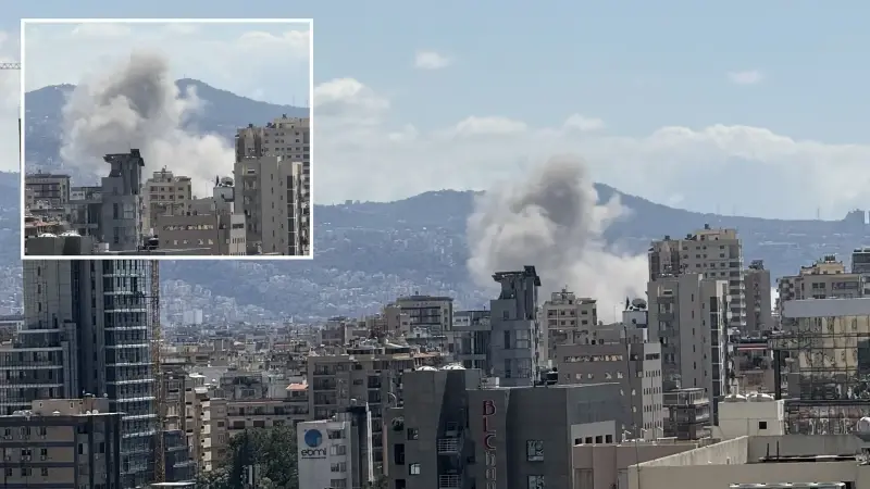 Katil İsrail Lübnan’da cuma namazından çıkanları hedef aldı