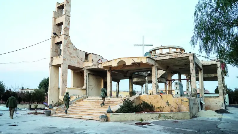 Kilise ve hastanenin altına tünel ağı