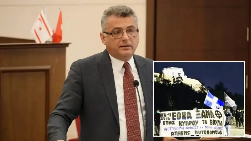 KKTC’den Avrupa Parlamentosuna ‘terör örgütü EOKA’ tepkisi