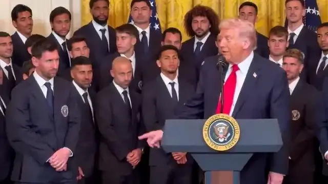 Lionel Messi Beyaz Saray’da: Donald Trump’ın sorusu gündem oldu