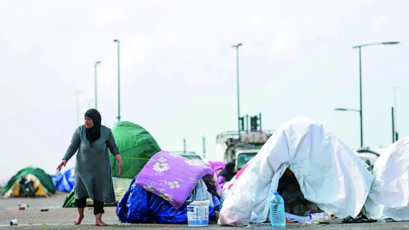 Lübnan’ın güneyinde büyük tehcir