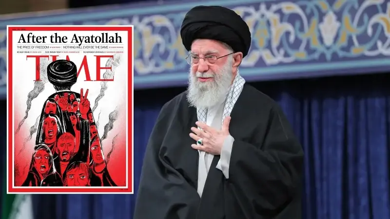 Müzakere krizinde TIME’dan dikkat çeken kapak: Ayetullah’tan sonra