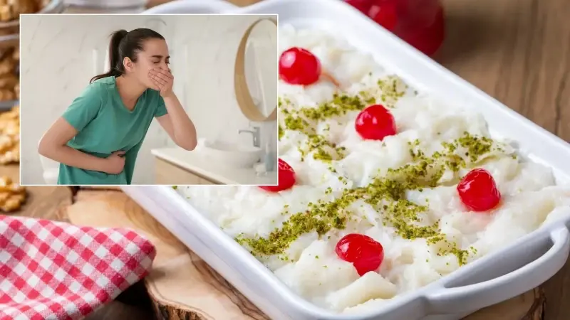 O masum tatlı saniyeler içinde zehre dönüşebilir: Güllaç tüketirken dikkat!