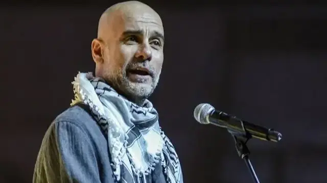 Pep Guardiola insanlığa seslenerek öz eleştiride bulundu: Filistin’i yalnız bıraktık terk ettik
