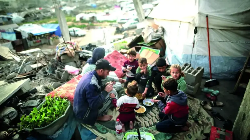 Ramazan’ı çile çadırlarında geçiriyor