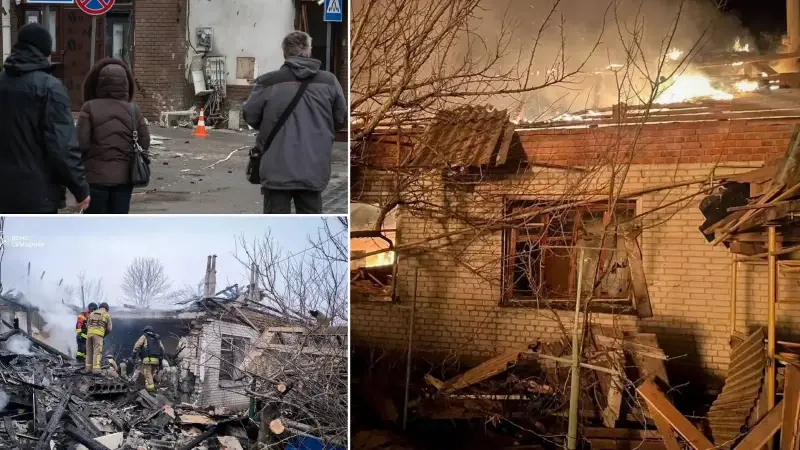 Rusya’dan Ukrayna’ya çok cepheli hava saldırısı: Füze yağmuruna tuttular