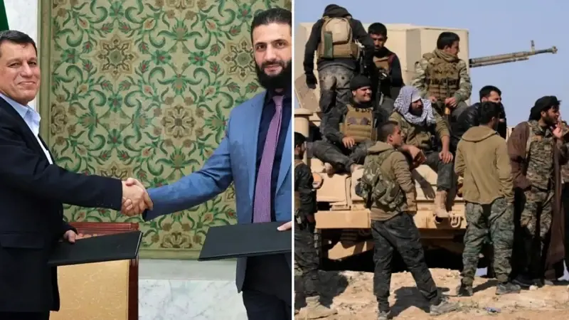 SDG’nin entegrasyonu başladı: Terör örgütü silahlarını teslim etti