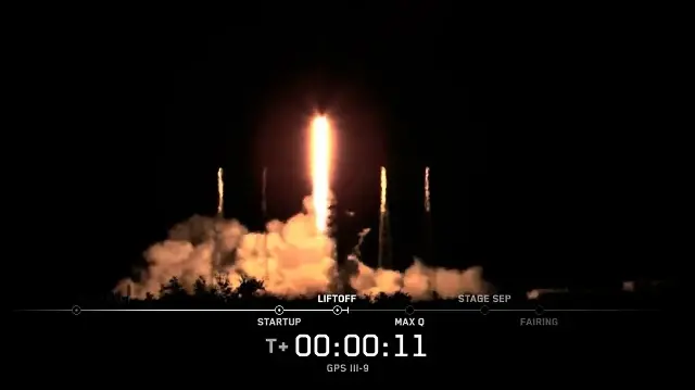 Serinin dokuzuncu halkası: SpaceX ABD Uzay Kuvvetleri için GPS uydusu fırlattı