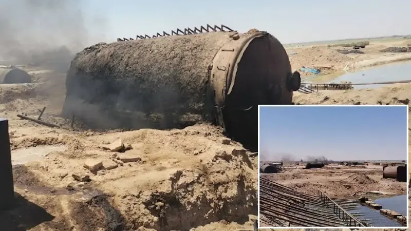 Suriye’de YPG’den kurtarılan bölgelerden çıkarılan petrolün ilk sevkiyatı Banyas’a ulaştı