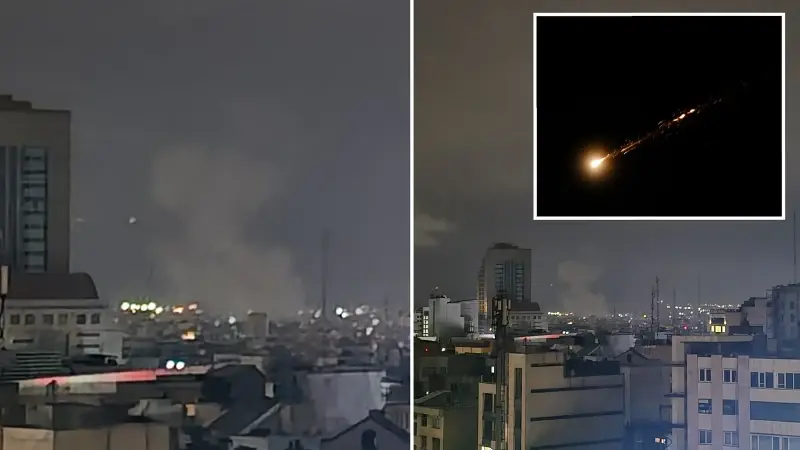 Tahran’da art arda patlamalar meydana geldi: İran misilleme saldırıları düzenledi