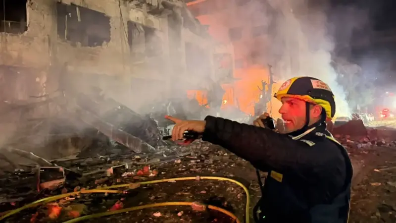 Tel Aviv’de büyük yıkım