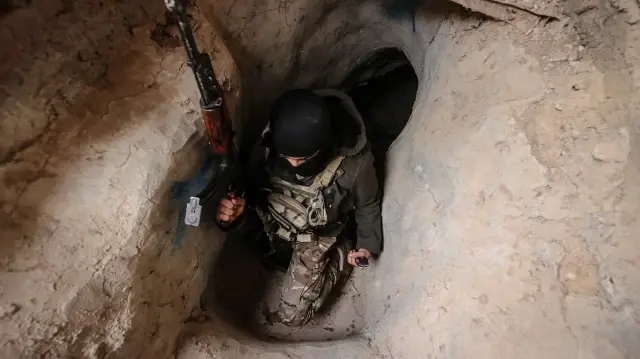 Terörün yer altı haritası deşifre oldu: Ayn İsa’da YPG’nin tünel ağı böyle görüntülendi