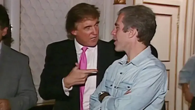 Trump görüntülere rağmen Demokratları hedef aldı: Ben onlar gibi Epstein adasına gitmedim