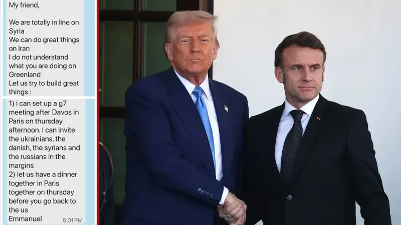 Trump Macron’un özel mesajını sosyal medyadan yayınladı: ‘Dostum ne yapmaya çalıştığını anlayamıyorum’