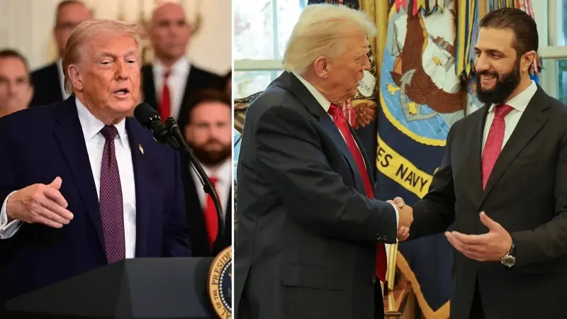 Trump’tan Şara yönetimine destek: ABD Başkanı, PKK’lıların saldığı DEAŞ’lı teröristleri Suriye ordusunun yakalamasına vurgu yaptı