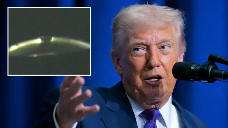 Trump’tan UFO hamlesi: Erişime açılma sürecini başlatma talimatı vereceğim