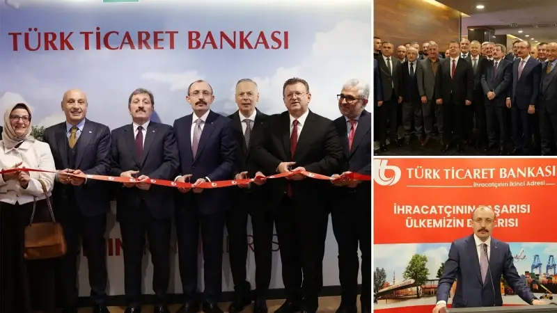 Türk Ticaret Bankası Samsun’da: İhracata 110 milyar TL’lik hedef