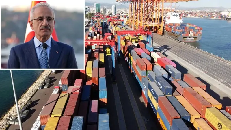 Türkiye limanlarında tarihi rekor: Elleçlenen yük 553 milyon tona ulaştı