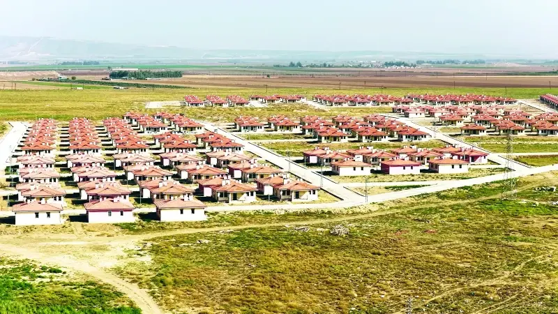 Türkiye’nin ilk kırsal uydu kenti tamamlandı