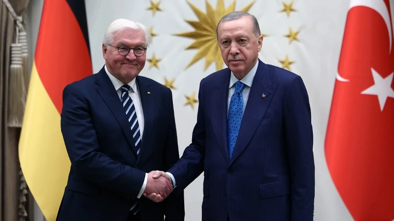 Cumhurbaşkanı Erdoğan Alman mevkidaşı Steinmeier ile telefon görüşmesi gerçekleştirdi