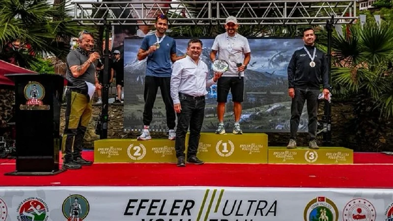Dağ geçitlerinden tarihi köylere uzanan mücadele: Efeler Yolu Ultra Trail sona erdi