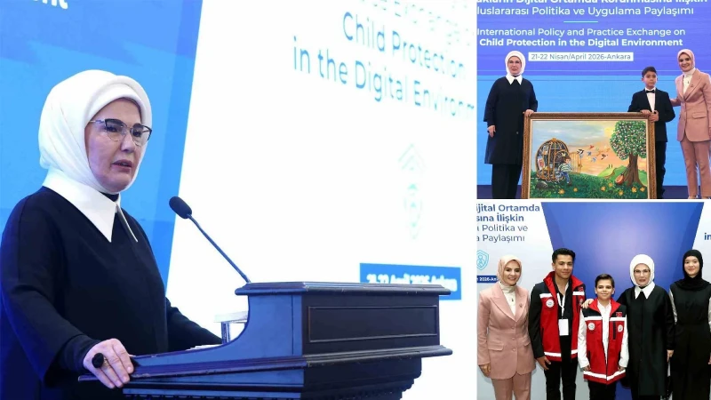 Emine Erdoğan’dan ‘dijital risk’e karşı uyarı: Sağlam sınırlara ihtiyacımız var