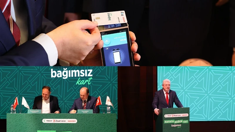 Harcamalar iyiliğe dönüşüyor: Ziraat Katılım ve Yeşilay’dan “Bağımsız Kart” hamlesi