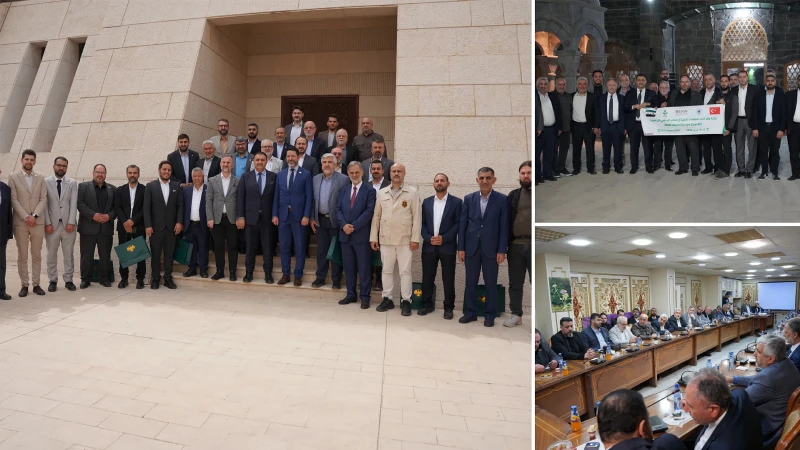 İDSB ve TGTV heyeti Suriye’nin yeniden inşası için sahaya indi: Vakıf ve şehircilik tecrübesi aktarılacak