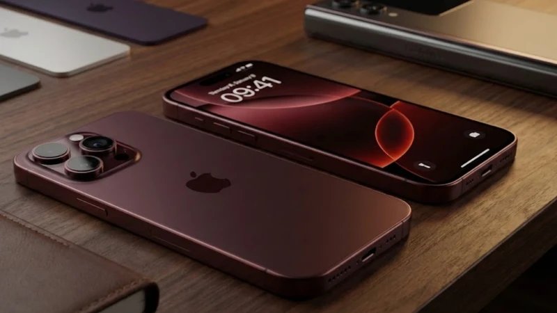 iPhone 18 Pro ve katlanabilir iPhone Ultra’nın için konuşulan yeni renkler ortaya çıktı