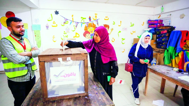 İşgalin gölgesinde seçim
