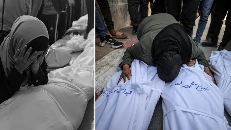 Katil İsrail’in Gazze’ye düzenlediği saldırıda 3’ü çocuk 5 Filistinli hayatını kaybetti