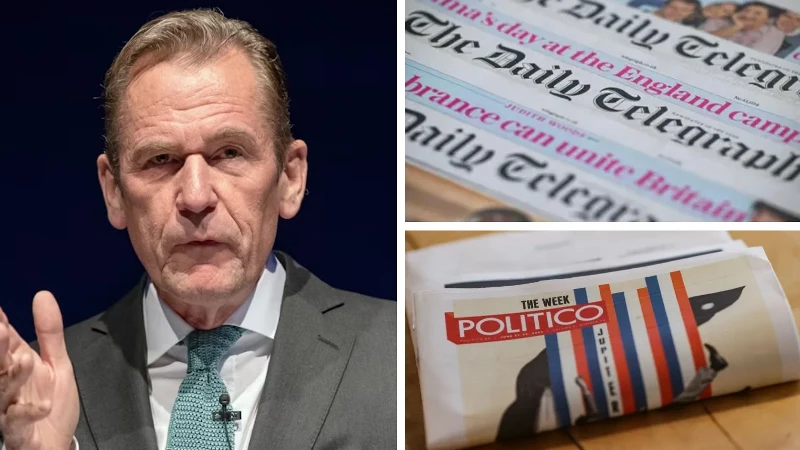 Telegraph ve Politico’nun sahibi Döpfner İsrail’i desteklemeyen gazetecilerin istifa etmesini istedi