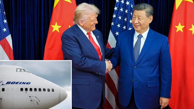 Trump Çin ile yaptığı anlaşmayı duyurdu: Şi Boeing’den 200 uçak almayı kabul etti