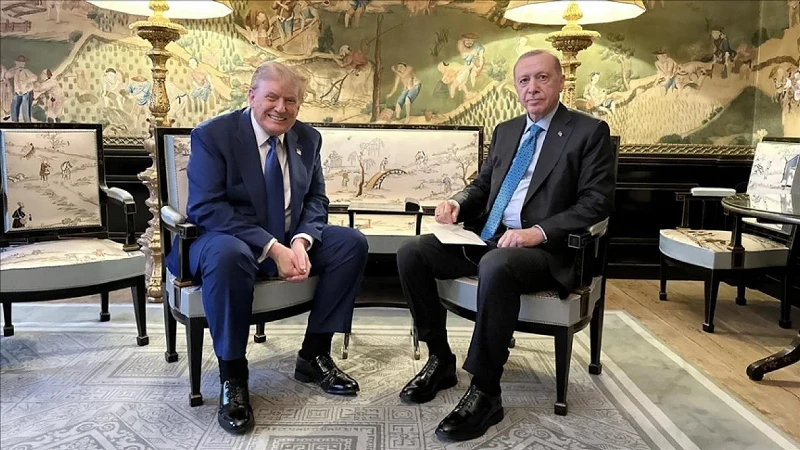 Trump: Cumhurbaşkanı Erdoğan ile aramızda çok iyi bir ilişki var