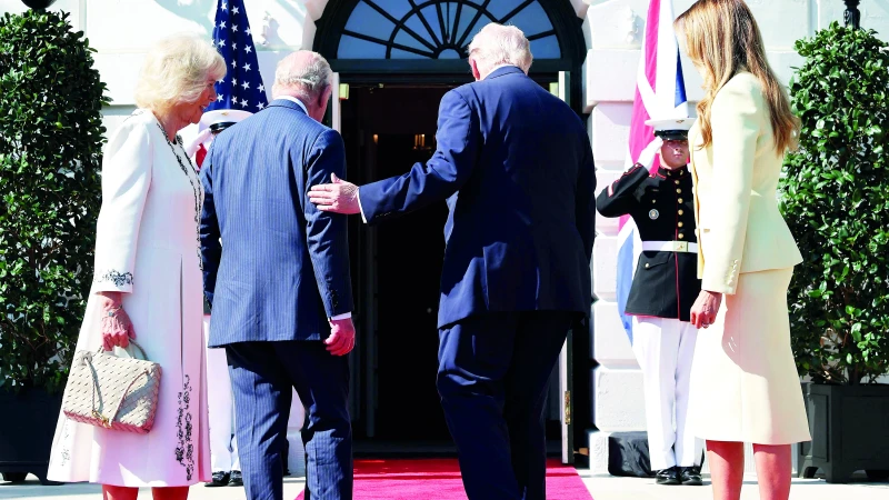 Trump ‘protokol’ü dinlemedi