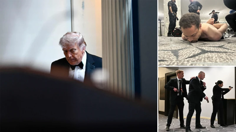 Trump’ın katıldığı programda silah sesleri: Salondan gizli servis çıkardı
