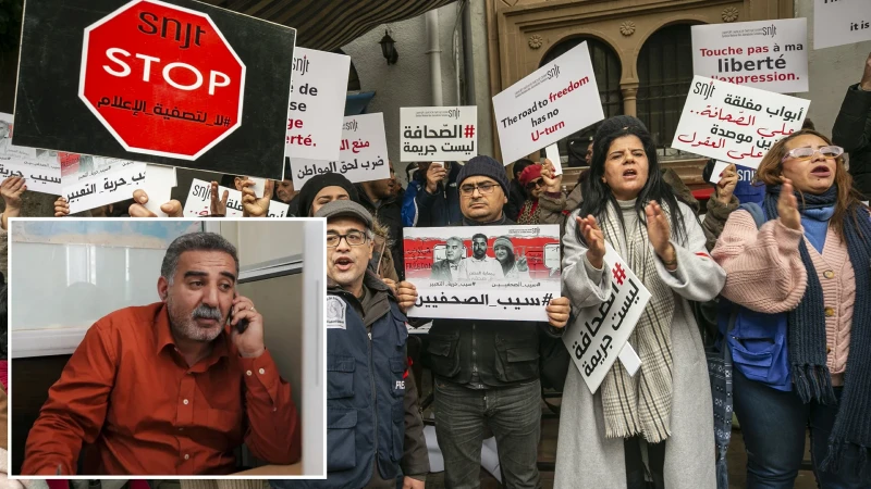 Tunus’ta gazeteci Ziyad el-Hani’nin eleştirel paylaşımına tutuklama