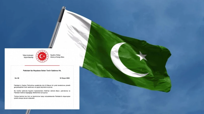 Türkiye’den Pakistan’a taziye ve dayanışma mesajı: Terör saldırısını lanetliyoruz
